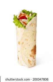 Chicken Fajita Wrap Sandwich