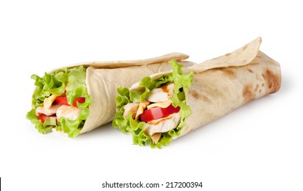 Chicken Fajita Wrap Sandwich