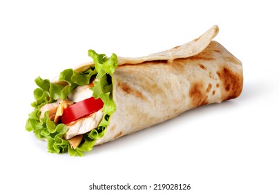 Chicken Fajita Wrap Sandwich