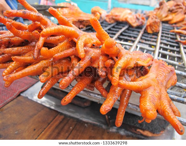 Chicken Feet On Food Market Phu Stock Photo Edit Now 1333639298