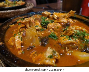 Chicken And Fig Tagine With Harissa Sauce