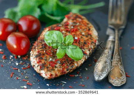 Similar – Image, Stock Photo basil Food