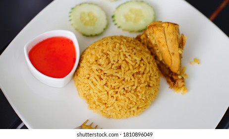 Chicken Kabsa Homemade Arabian Biryani Spicy Stock Photo 1810896049 ...