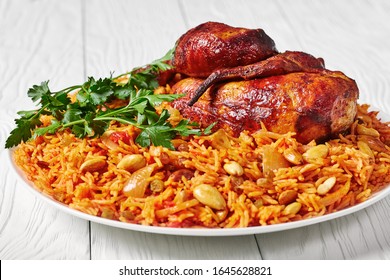 Chicken Kabsa - Homemade Arabian Rice