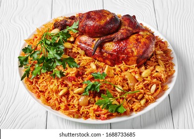 Chicken Kabsa - Homemade Arabian Rice