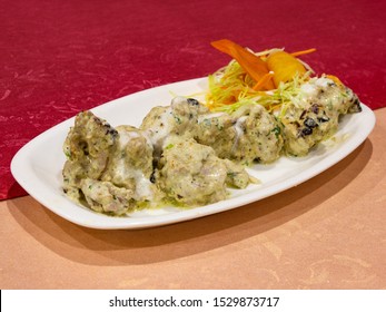 Chicken Malai Tikka Starters Dish