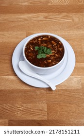 Chicken Mushroom Soup Broth With Soy Sauce