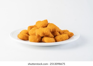 Chicken Nuggets on a white background - Powered by Shutterstock - Get 15% off with code: PIKWIZARD15
