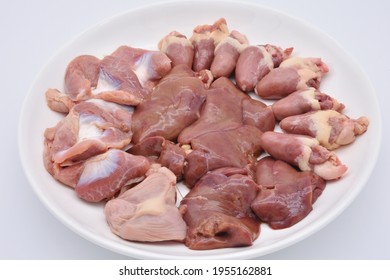 Chicken Offal In Plate Image