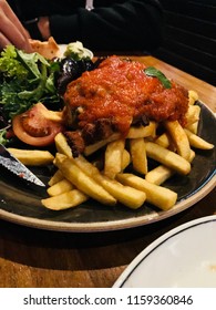 Chicken Parma With Fries