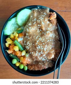 Chicken Rendang Rice With Vegetables