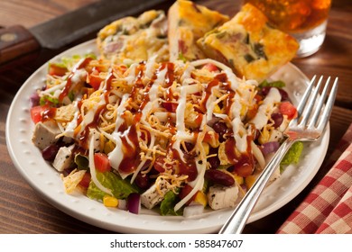 Chicken Salad With Bbq Dressing