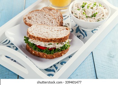 Chicken Salad Sandwich Tomato