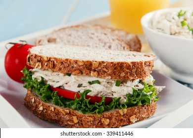 Chicken Salad Sandwich Tomato