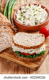 Chicken Salad Sandwich Tomato Salad