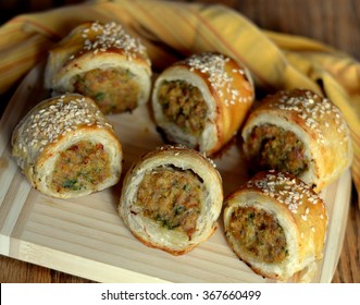 Chicken Sausage Rolls