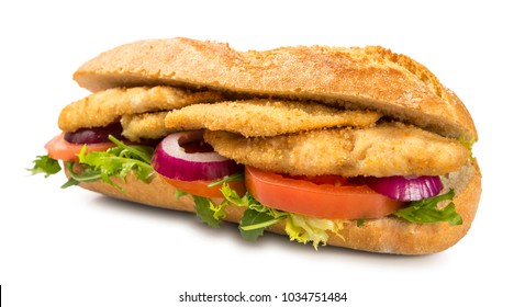 Chicken Schnitzel Sandwich