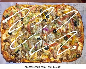 Chicken Shawarma Pizza