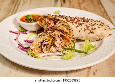 Chicken Shawrma Or Chicken Roll