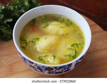 Chicken Soup With Dumplings