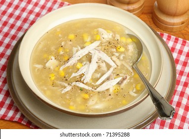 Chicken And Sweetcorn Soup