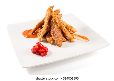 
Chicken Tempura With Sweet Chilly Sauce