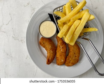 Chicken Tenders And Chunky Fries