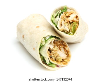 Chicken Tikka Wrap Sandwich