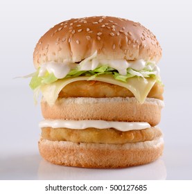 Chicken Tower Burger