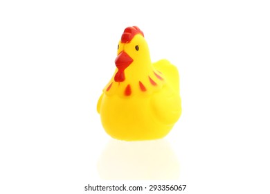 Chicken Toy Isolated