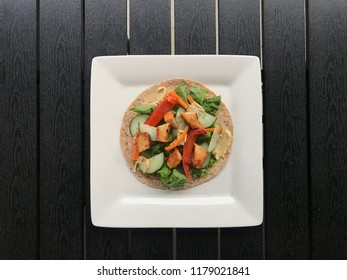 Chicken Veggie Snack Wrap