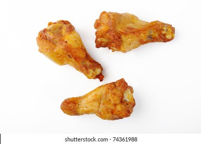 Chicken Wing Isolated On White Background