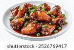 Chicken Wings with Sweet and Savory Glaze