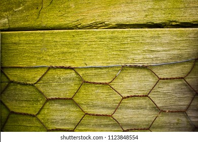 Chicken Wire Wood Texture