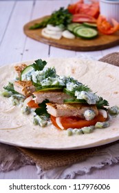 Chicken wrap