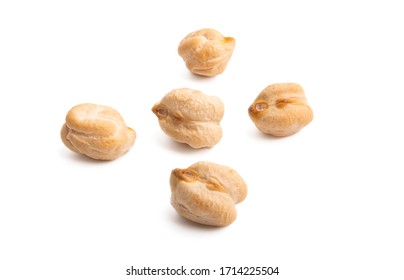 Chickpeas Isolated On White Background