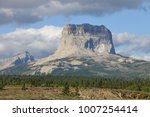 Chief Mountain, Lewis overthrust fault, Glacier National Park, MT