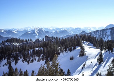 Chiemgau Alps In Winter