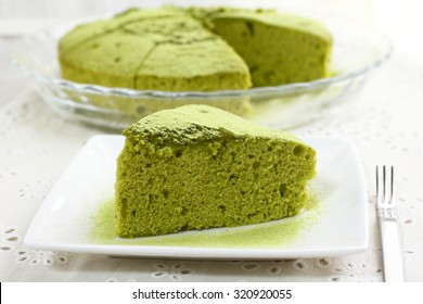 Chiffon Cake Of Green Tea