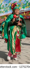 
Chihuahua, Mexico - November 18, 2018: 
Matachines Dancing The Virgin Of Guadalupe In San Judas Tadeo, Chihuahua, Mexico.