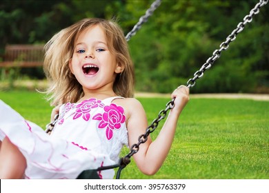 73,299 Happy child on swing Stock Photos, Images & Photography ...