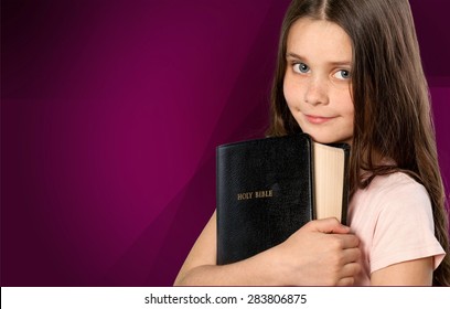 Child, Bible, Church.