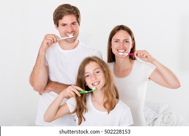 Child Brushing Teeth