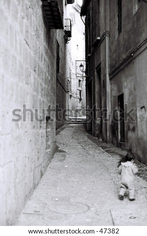 Image, Stock Photo ) Small Town Old town