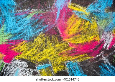 Child Chalk Ground