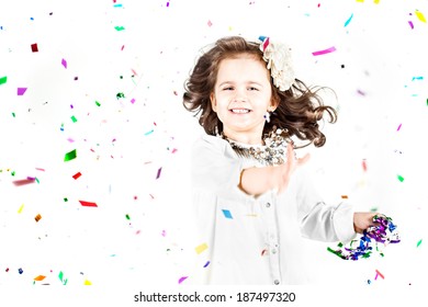 Child Confetti Stock Photo 187497320 | Shutterstock