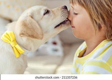 Child With Dog