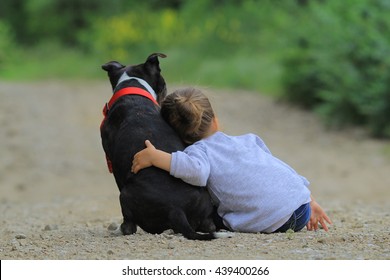 Child And Dog