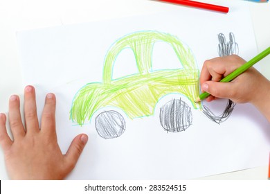38,644 Children car drawing Images, Stock Photos & Vectors | Shutterstock