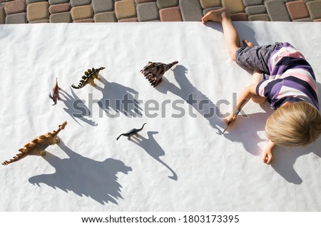 Image, Stock Photo play with light shadow